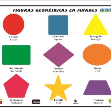 Figuras Geométricas en Mitades