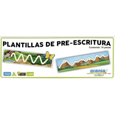 Plantillas para preescritura en madera