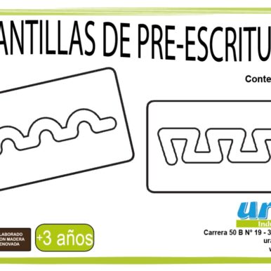Plantillas para preescritura en madera