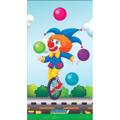 Malabarista tragabolas en madera