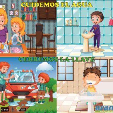 Rompecabezas Cuidemos el Agua 30cmx24cm