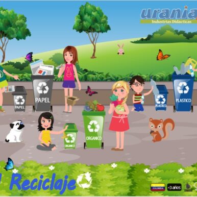 Rompecabezas Reciclaje 30cm x 24cm