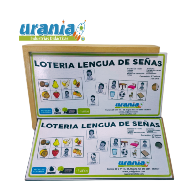 loteria lengua de señas