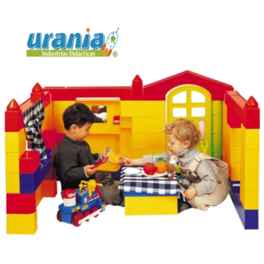 Casa de Bloques Constructor x 75 Unidades