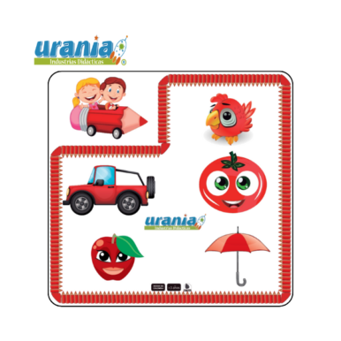 Rompecabezas Color Rojo