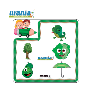 Rompecabezas Color Verde