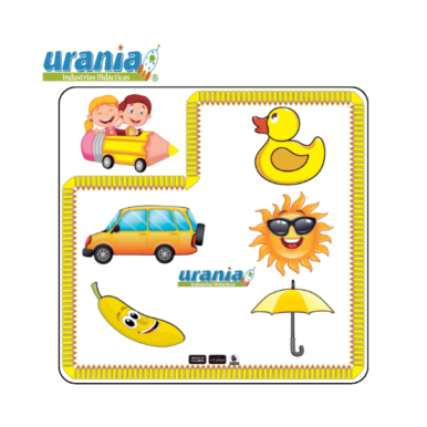 Rompecabezas Color Amarillo