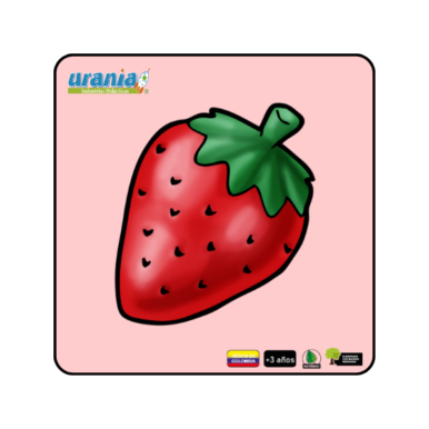 Rompecabezas Fresa 15cm y 20cm