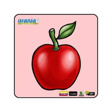 Rompecabezas Manzana 15cm y 20cm