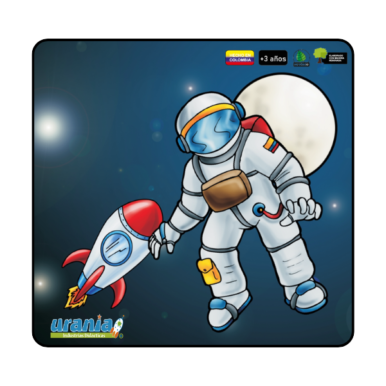 Rompecabezas Astronauta 15cm y 20cm