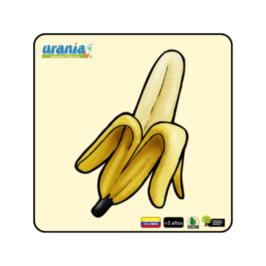 Rompecabezas Banano 15cm y 20cm