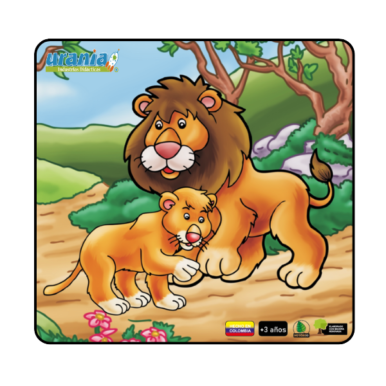 Rompecabezas León 15cm y 20cm