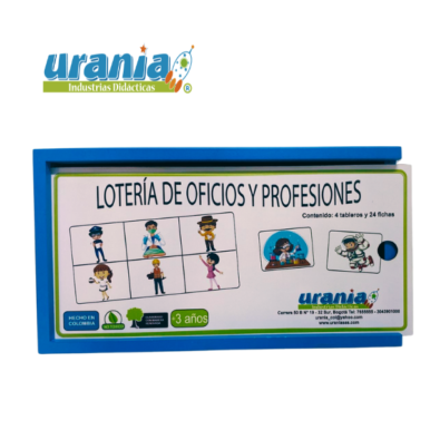Lotería Oficios y Profesiones