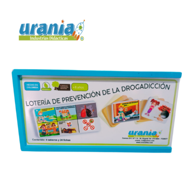 Lotería Prevención de la Drogadicción