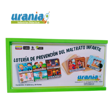 Lotería Prevención Maltrato Infantil