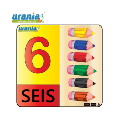 Rompecabezas Numero Seis 15cm y 20cm