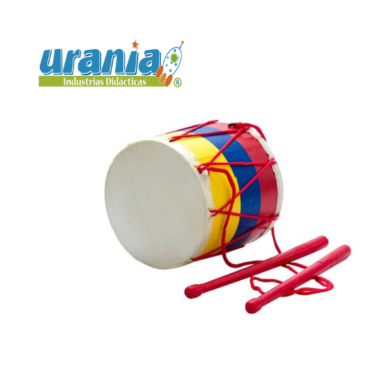 tambor tricolor cocido