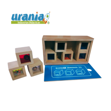 Bloques Cubos Sonoros Sensoriales