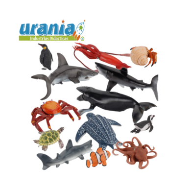 Set de Figuras de Animales de Mar
