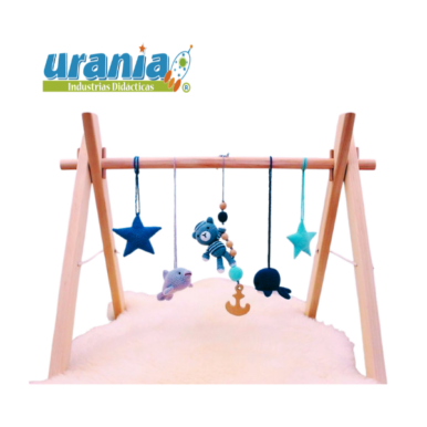 Gimnasio de Exploración Sensorial en Madera