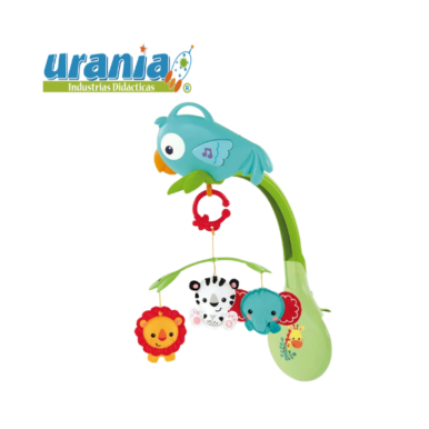 Móvil de Cuna Sensorial para Bebés