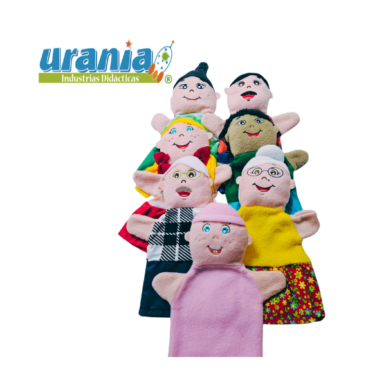 Títeres de familia x 7